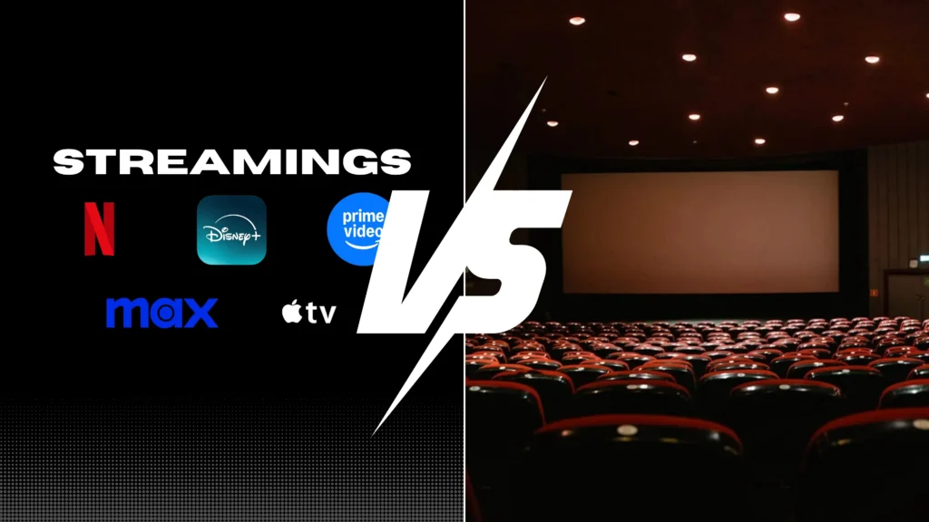 Uma nova era do Entretenimento: Streaming Vs Cinema